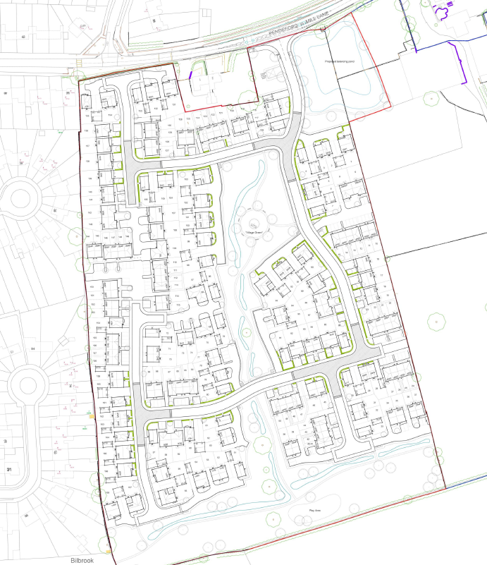 DBA Estates completes the sale of c. 12 acres at Pendeford Mill Lane, Bilbrook to Bloor Homes for 168 new homes.