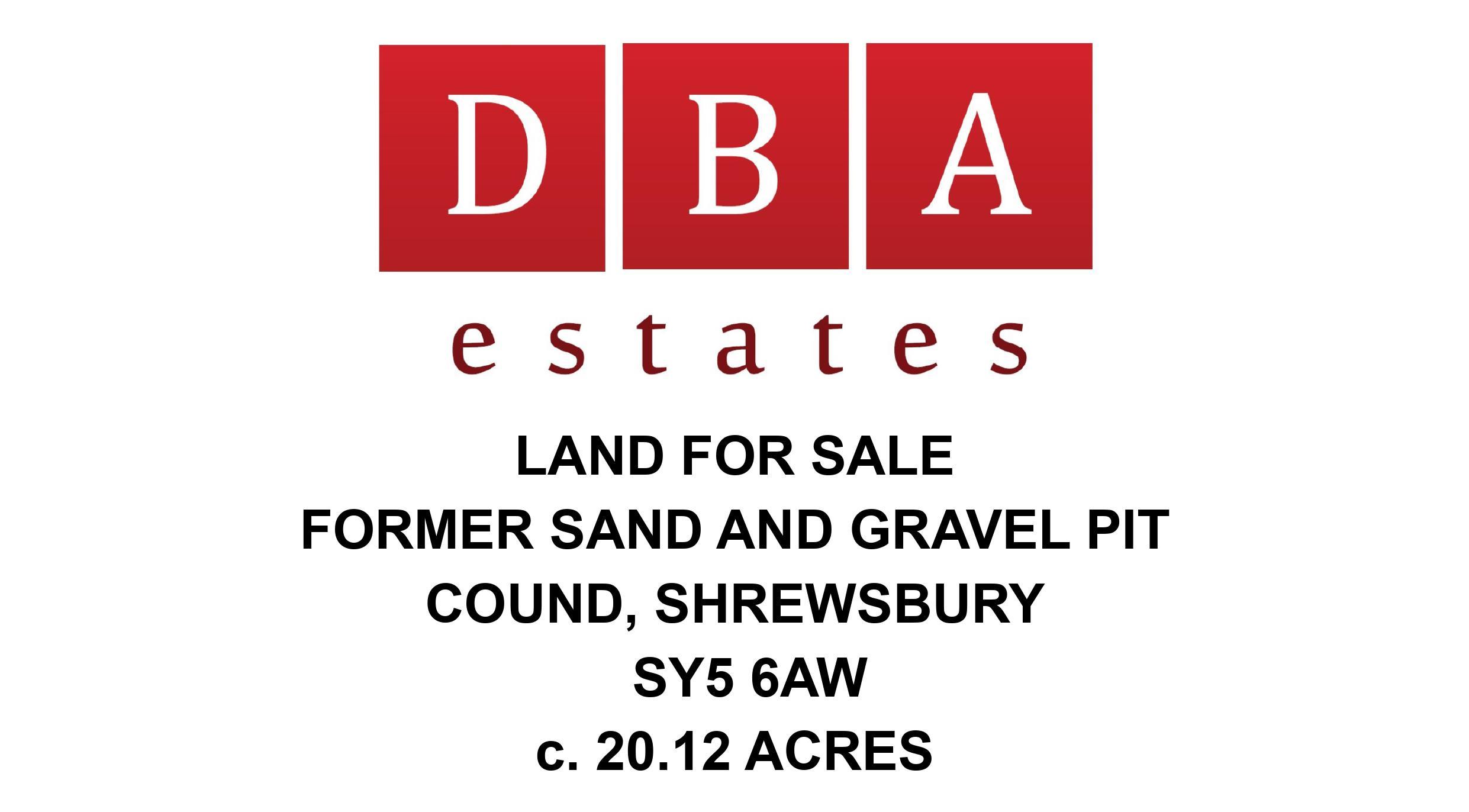 DBA Estates appointed to market Land at Cound, Shrewsbury