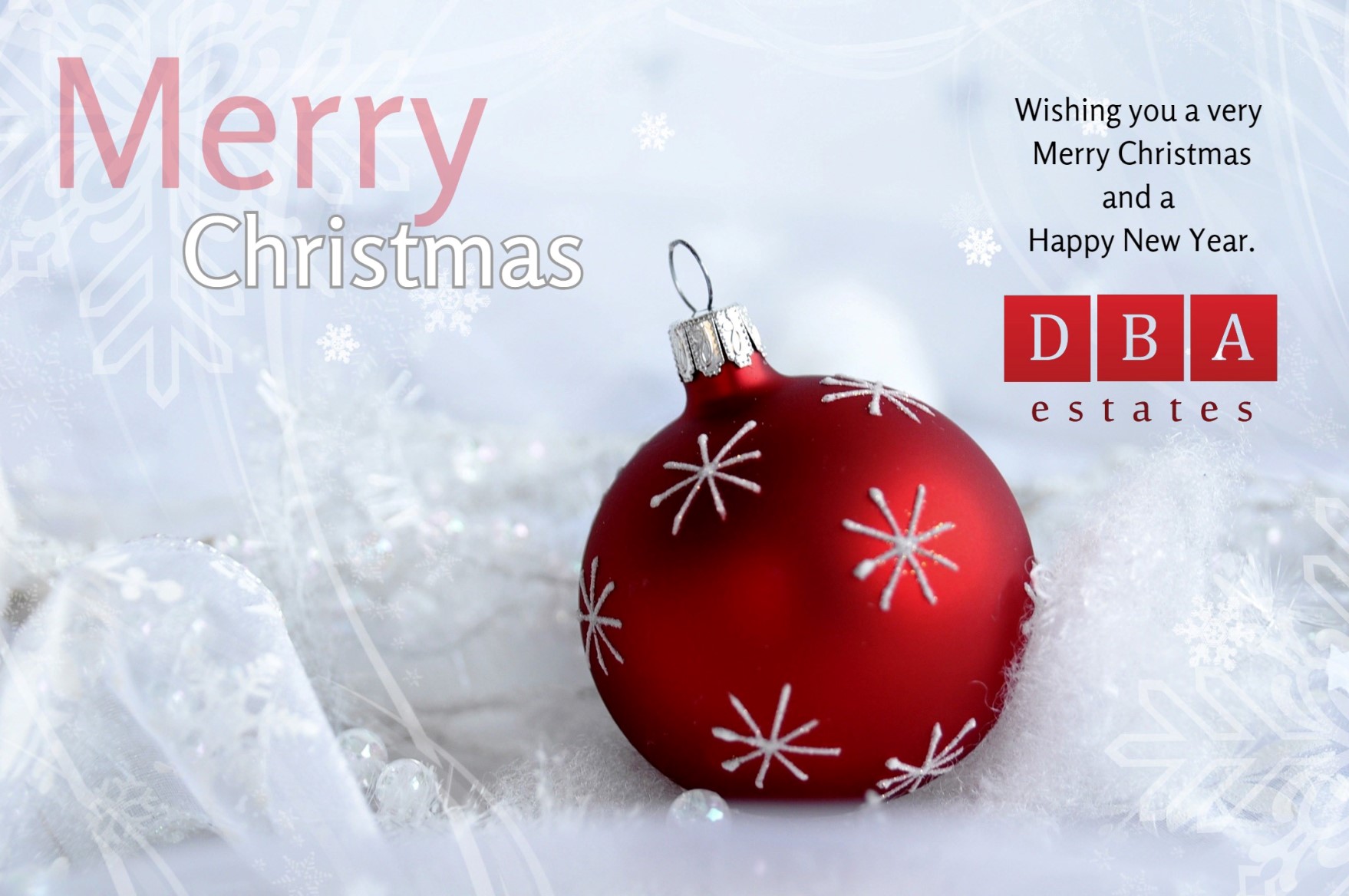Merry Christmas from DBA Estates