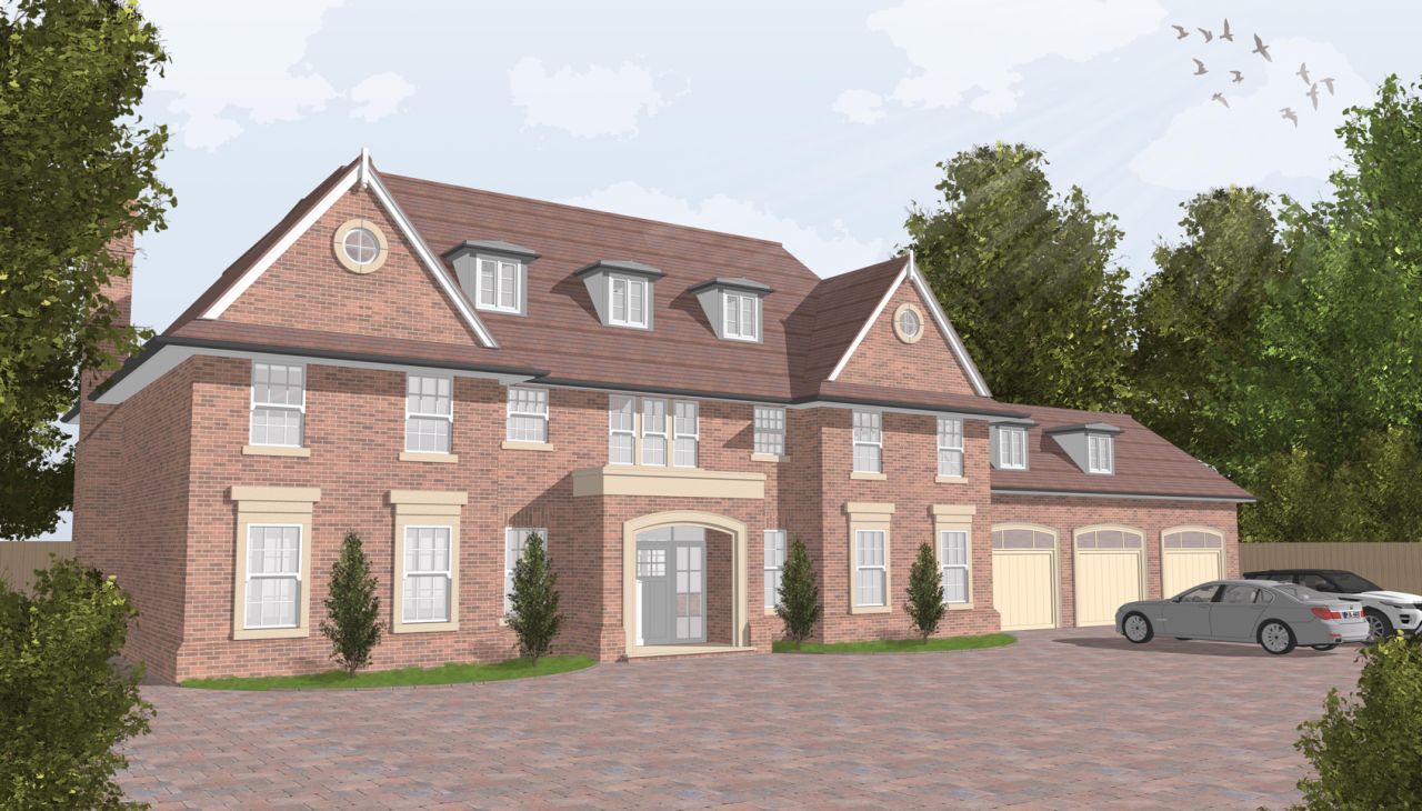 DBA Estates successfully secures planning permission for a large bespoke single residential property in Oldbury, Bridgnorth.