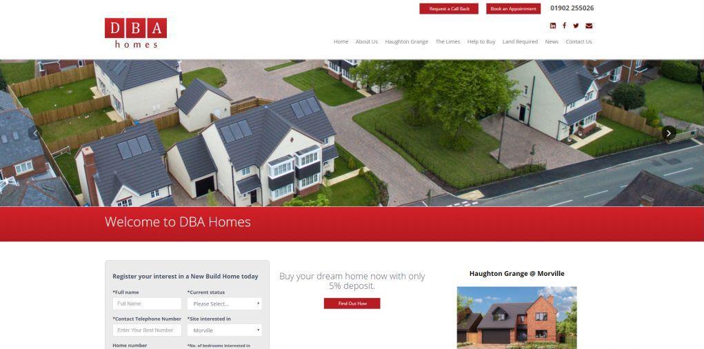 DBA Homes Update - The new DBA Homes website is now live!